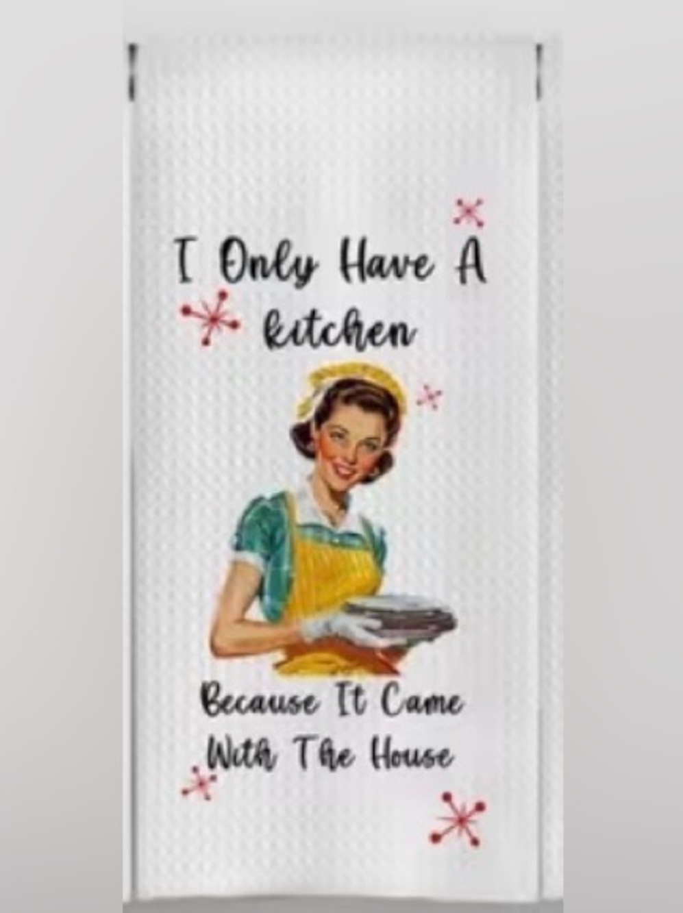 Kitchen Towel - Retro Homemaker Design